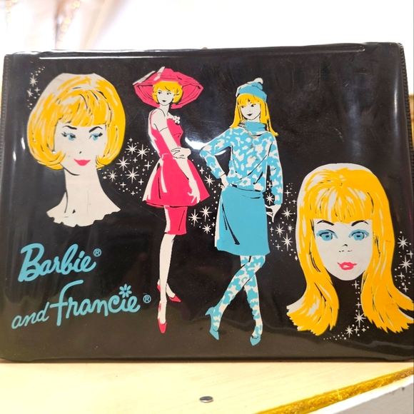 Barbie Handbags - Vintage Barbie & Francie Thermos Lunchbox